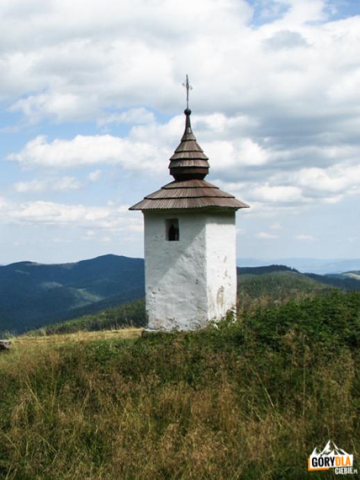 Bulandowa kapliczka na polanie Jaworzyna Kamienicka