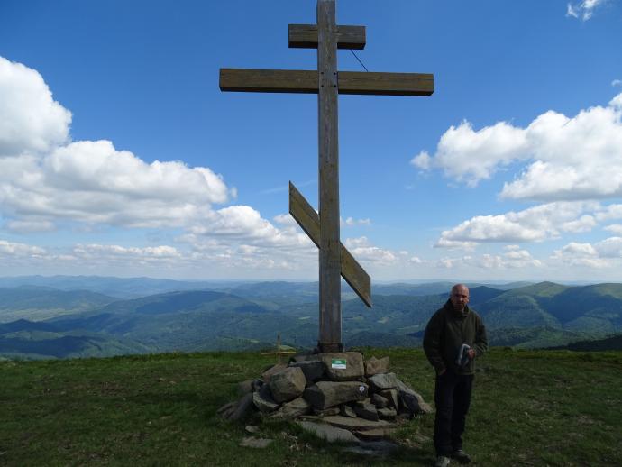 Najwyższy wierzchołek Połoniny Równej, jest kolejnym szczytem zaliczanym i zdobytym przeze mnie w ramach Korony Gór Ukrainy