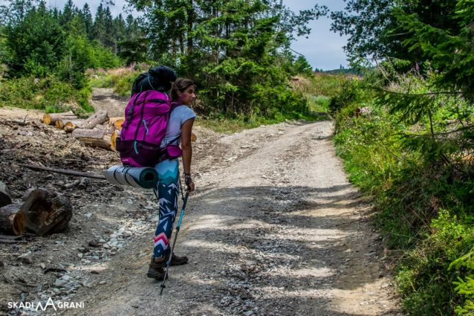 Pierwsze kroki na szlaku.