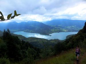 W drodze na pointe de la Beccaz