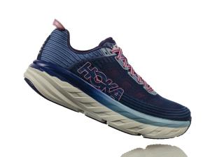 HOKA ONE ONE W's Bondi 6 Marlin & Blue Ribbon