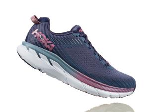 HOKA ONE ONE W's Clifton 5 Marlin & Blue Ribbon