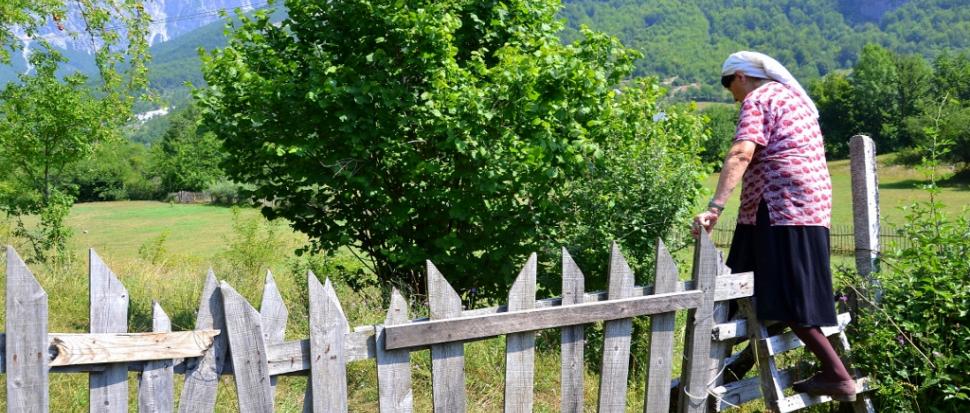 Nasz przewodniczka w Theth